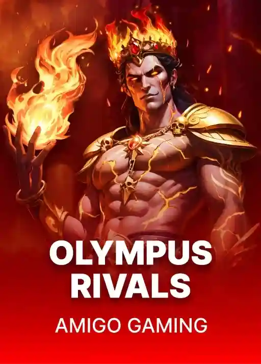 Olympus Rivals slot poster at Lucky Hills Casino